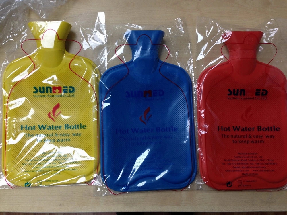 हॉट कंप्रेस और हीट थेरेपी के लिए टिकाऊ रबर हॉट वाटर बैग